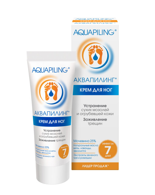 Изображение товара Аквапилинг крем для ног 75мл