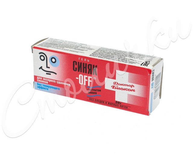 Изображение товара Синяк Офф гель б/тон. 30г