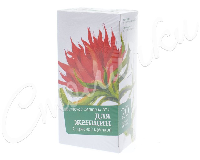 Изображение товара Алтай фиточай №1 для женщин (красная щетка) 2г №20