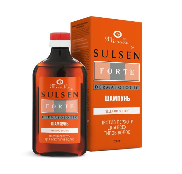 Изображение товара Мирролла Сульсен Форте шампунь п/перх. 2% 250мл