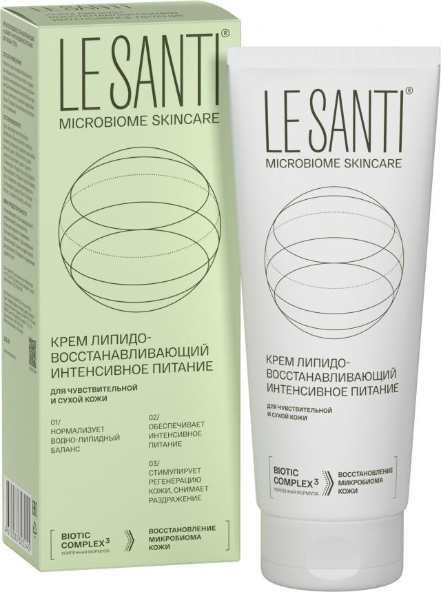 Изображение товара Ле Санти крем липидовосстанавливающий интенсивное питание 200мл