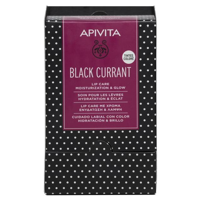Изображение товара Апивита уход для губ оттенок черная смородина 4,4г