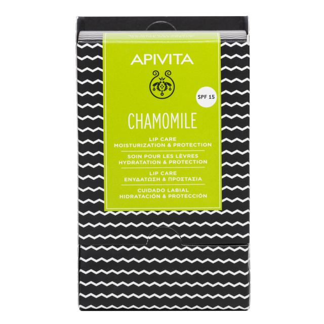 Изображение товара Апивита уход для губ Ромашка SPF15 4,4г