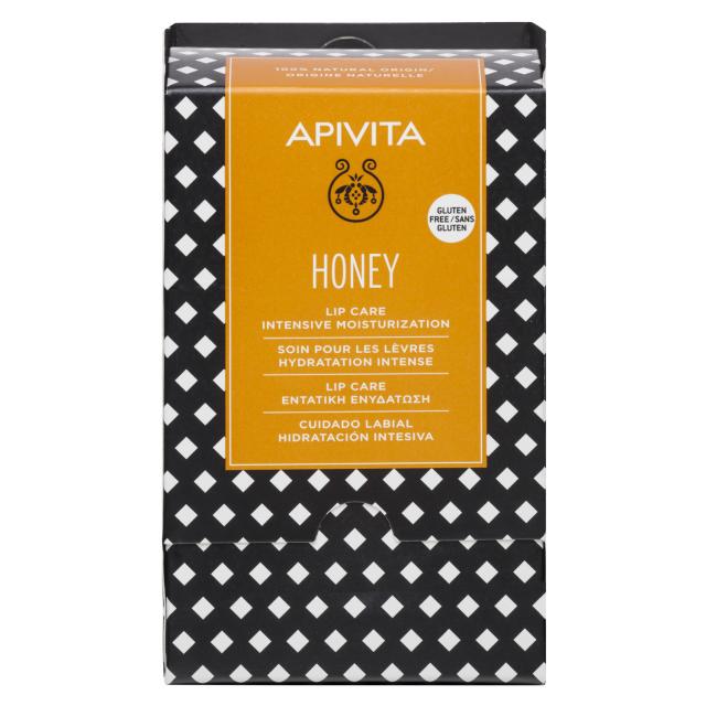 Изображение товара АПИВИТА уход для губ Мед Био 4,4г натуральный бальзам с мёдом и маслами