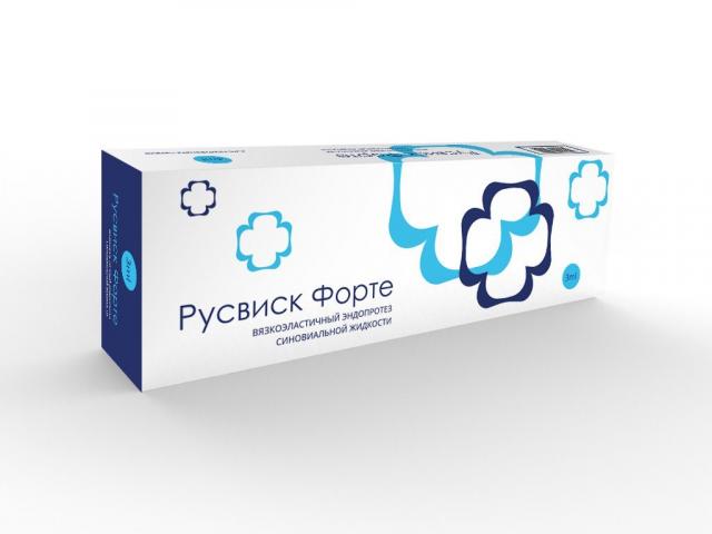 Изображение товара РусВиск Форте протез синовиальной жидкости 2,2% 3мл для суставов
