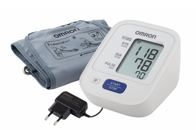 Изображение товара Омрон тонометр автомат M2 Eco с адаптером для точного измерения давления