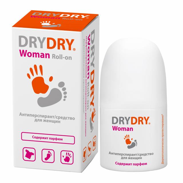 Изображение товара Драй Драй средство для женщин 50мл антиперспирант Roll-On шведского производства