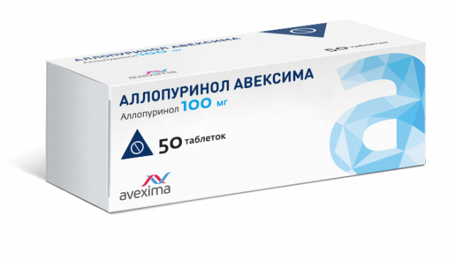 Аллопуринол Авексима таблетки 100мг №50 купить в Москве по цене от 156 ...