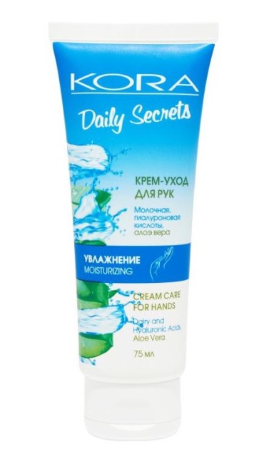 Изображение товара Кора Дэйли Сикрет крем для рук Увлажнение 75мл 46885