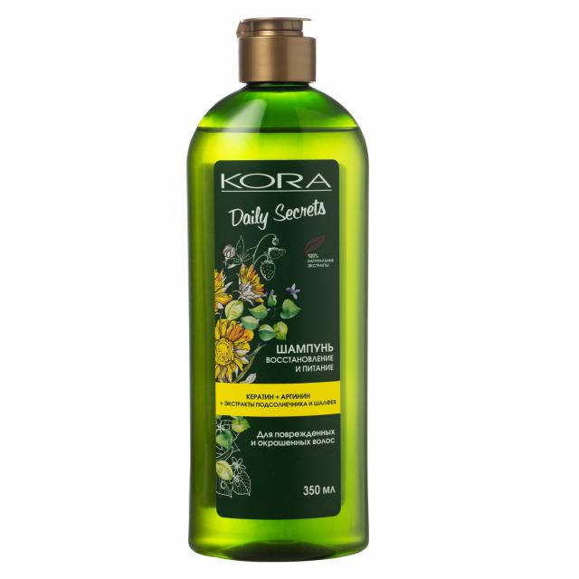 Изображение товара Кора Дэйли Сикрет шампунь Восстановление и Питание 350мл