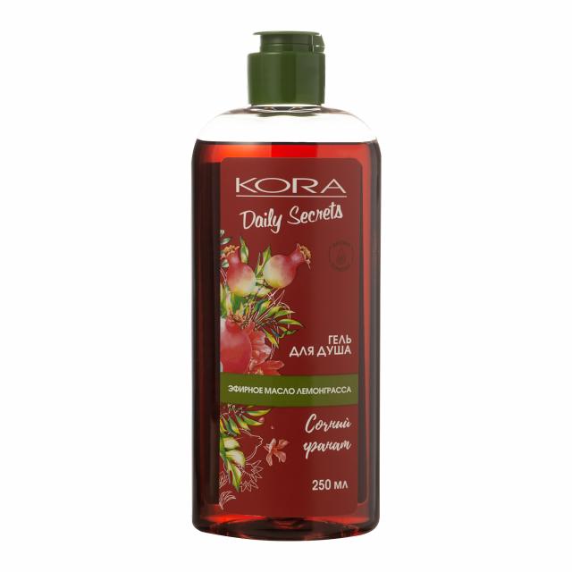 Изображение товара Кора Дэйли Сикрет гель для душа Сочный гранат 250мл 47127