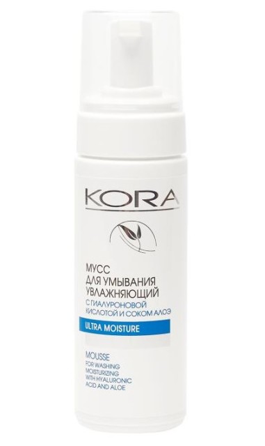 Изображение товара Кора мусс для умывания увлажняющий 160мл 47318
