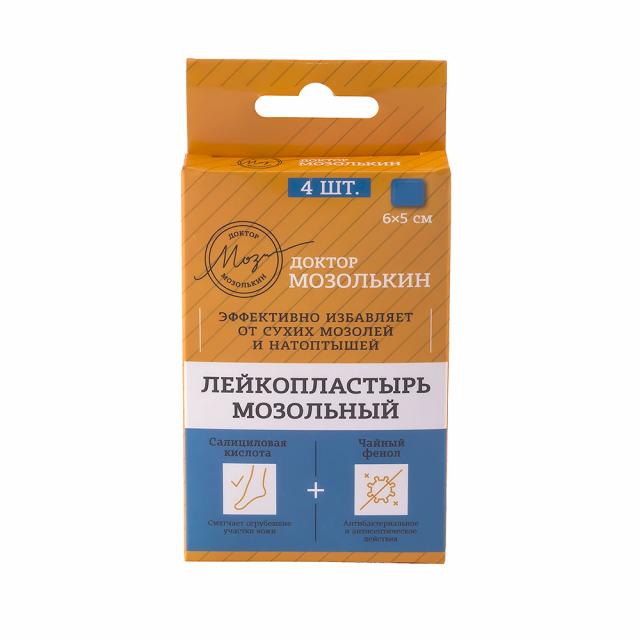 Изображение товара Доктор Мозолькин пластырь мозольный №4