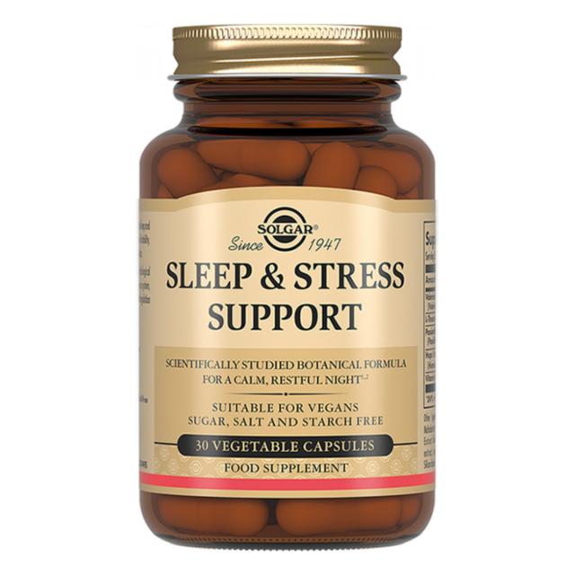 Изображение товара Солгар Сон и Ночный Стресс-Контроль капсулы 30 шт натуральный комплекс для сна