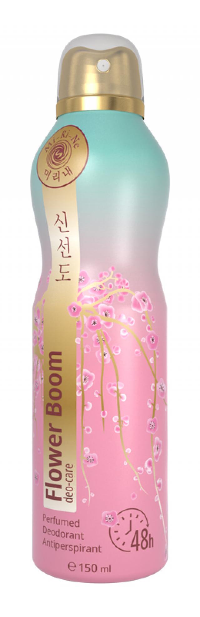 Изображение товара Дезодорант-спрей Ми-Ри-Не В-Шейп Флауэ Бум 150мл аромат фруктово-цветочный эффективный защита 48 ча