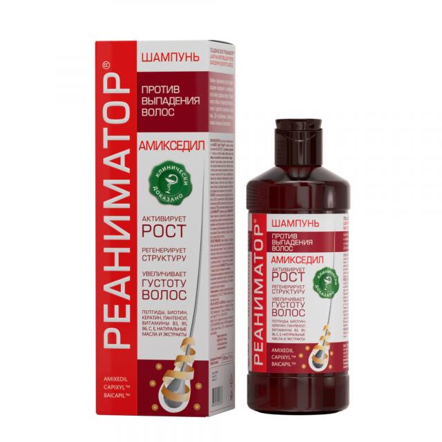 Изображение товара Шампунь укрепляющий для волос Лошадиная сила Реаниматор 500мл