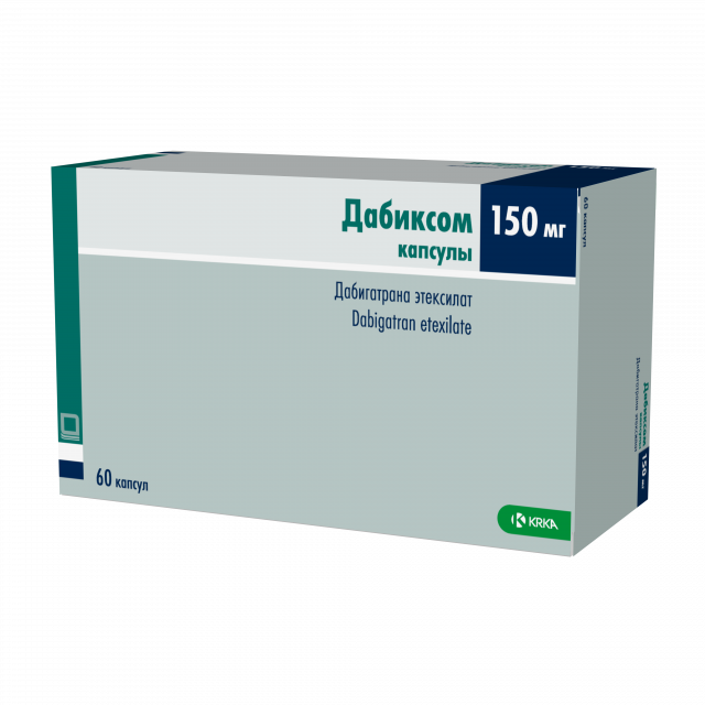 Изображение товара Дабиксом капсулы 150мг №60