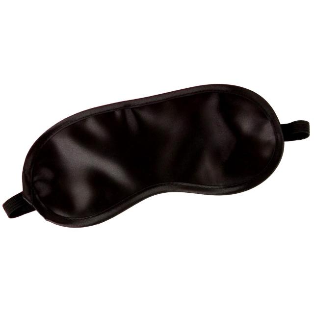 Изображение товара Маска для сна Онлитоп черная 19x8,5 см, мягкая резинка