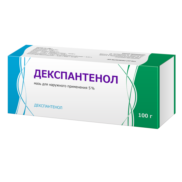 Изображение товара Декспантенол мазь 5% 100г Тульская ФФ