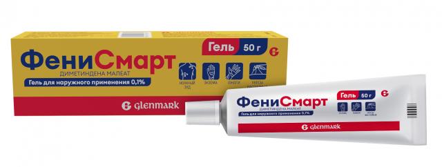 Изображение товара Фенисмарт гель 0,1% 50г