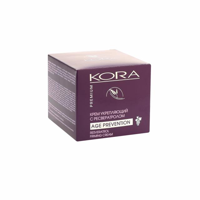 Изображение товара Кора Премиум крем для лица укрепляющий с ресвератолом 50мл 46830