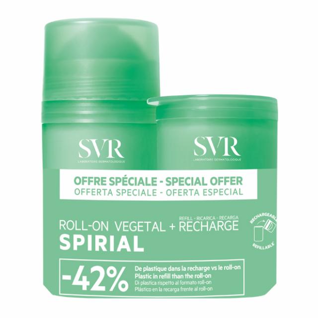 Изображение товара СВР Спириал дезодорант-ролик растительный 50млх2