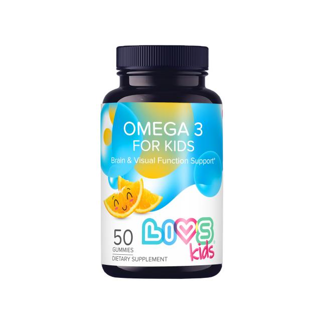 Изображение товара Ливс Омега-3 для детей мармеладные пастилки №50