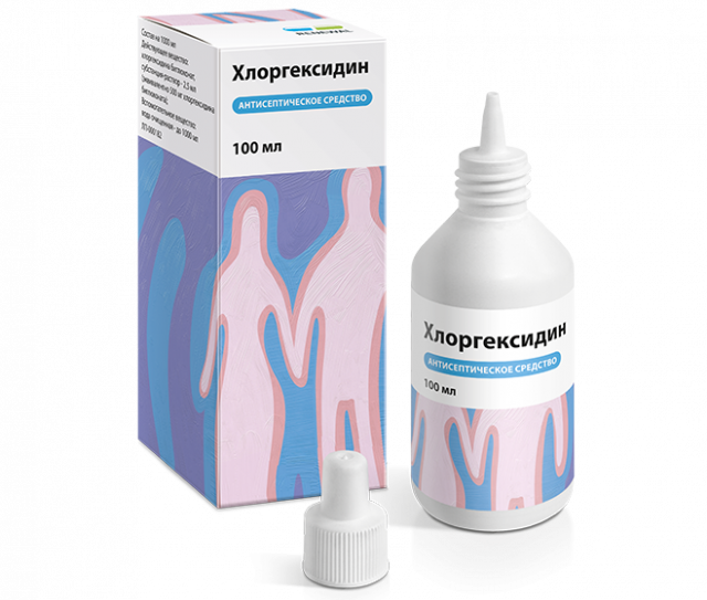 Изображение товара Хлоргексидин Реневал раствор наружный 0,05% 100мл для обработки кожи и слизистых