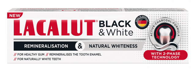 Изображение товара Лакалют зубная паста Блек&Уайт 75мл