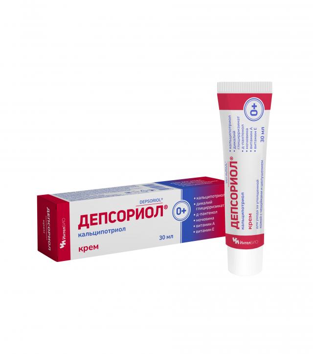 Изображение товара Крем Депсориол для ухода при псориазе 30мл