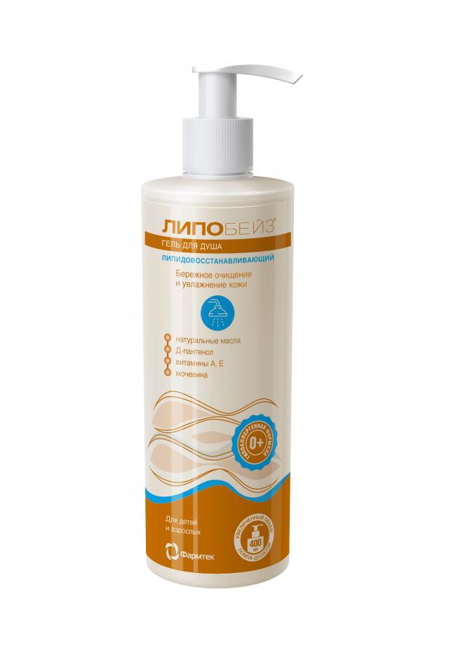 Изображение товара Липобейз гель для душа липидовосстанавливающий 400мл