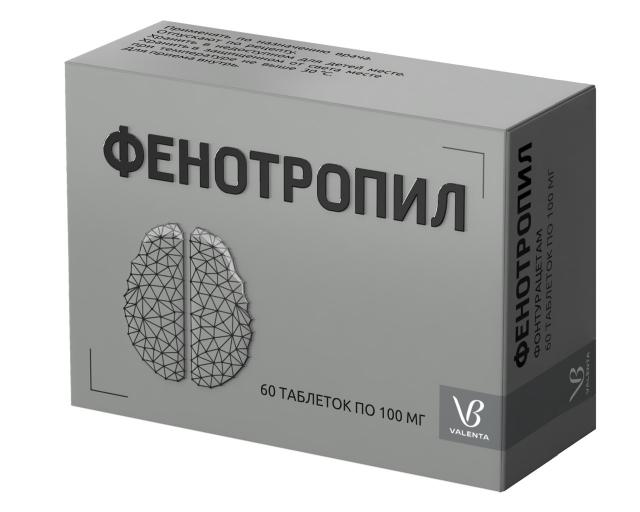Изображение товара Фенотропил таблетки 100мг №60