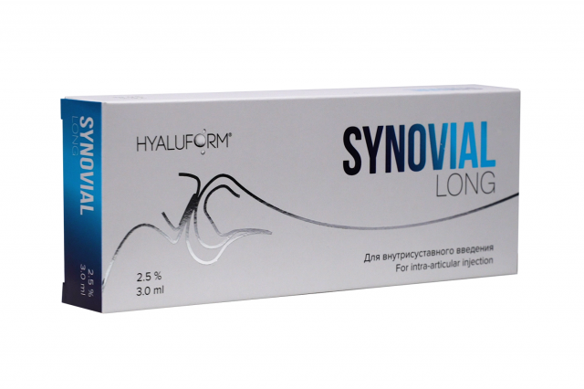 Изображение товара Гиалуформ-2,5-03 Синовиаль гель для внутрисуставных инъекций 3 мл