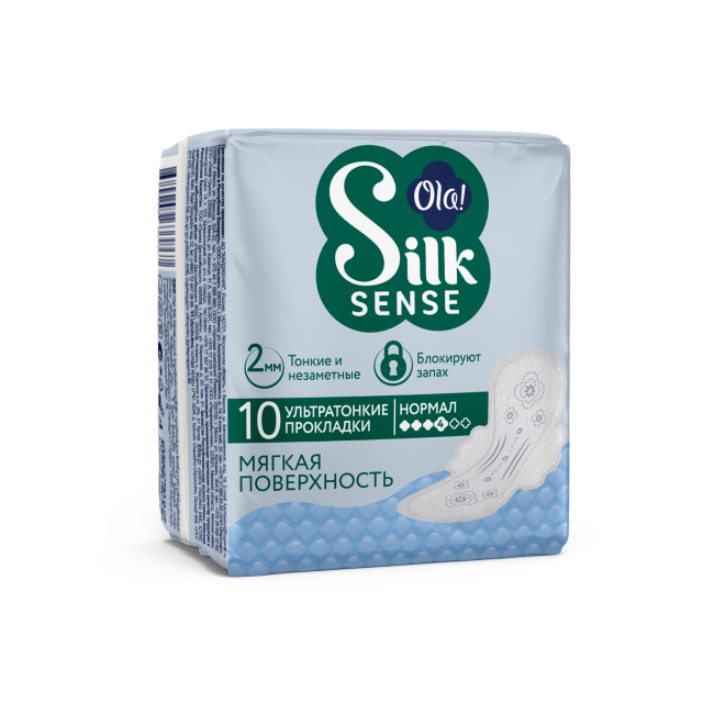 Изображение товара Ола прокладки гигиенические Silk Sense ультра нормал мягкий шелк №10