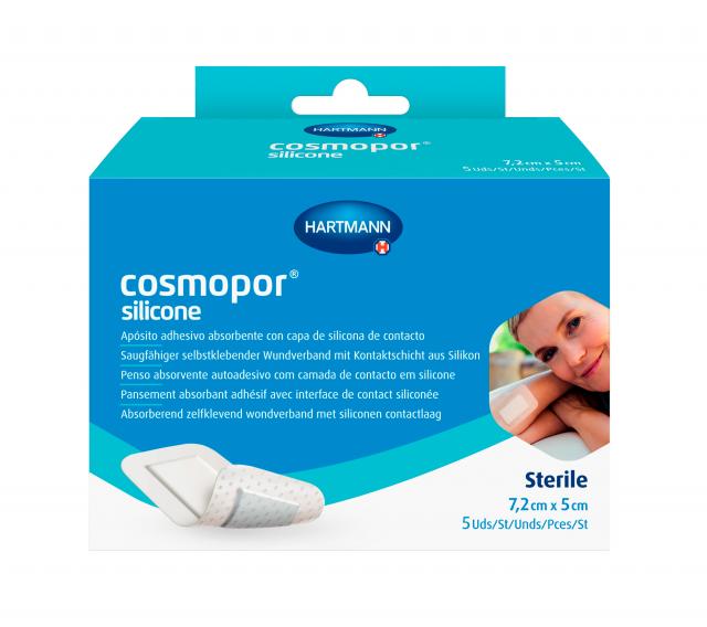 Изображение товара Хартманн Космопор силикон повязка самокл. стер. 7,2х5см №5