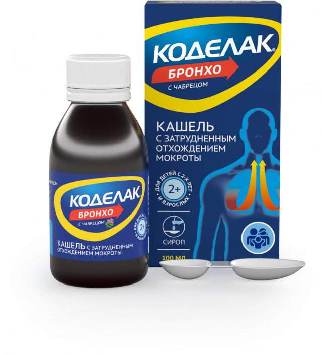 Изображение товара Коделак Бронхо сироп с чабрецом 100мл