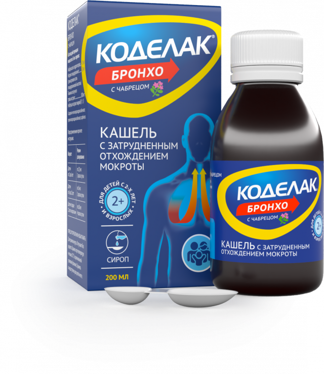 Изображение товара Коделак Бронхо сироп с чабрецом 200мл