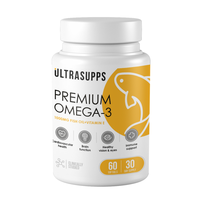 Изображение товара Ультрасаппс Премиум Омега-3 капсулы №60