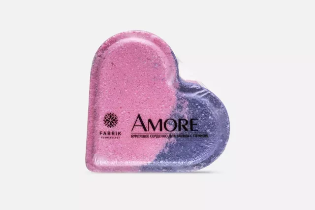 Изображение товара Фабрик Косметолоджи сердце для ванны Аморе 110г