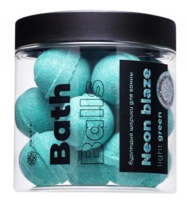 Изображение товара Фабрик Косметолоджи набор шарик для ванны Неон Блейз грин 300г