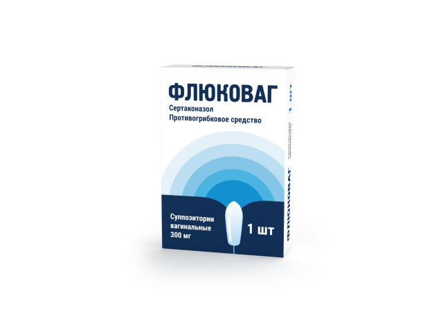 Изображение товара Флюковаг вагинальные суппозитории 300 мг противогрибковое средство
