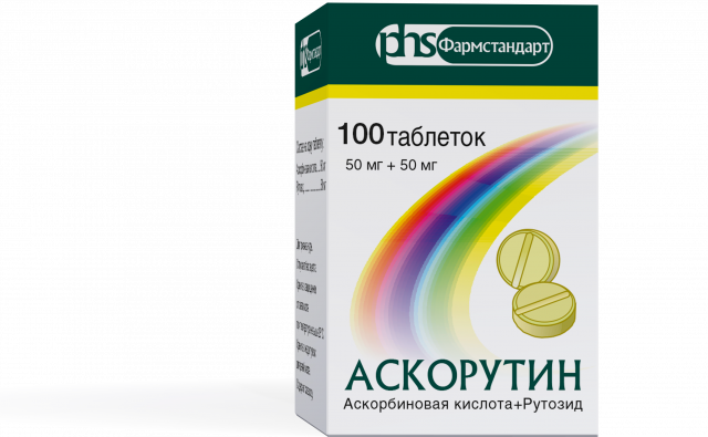 Изображение товара Аскорутин ФСТ таблетки 100 шт для укрепления сосудов и иммунитета