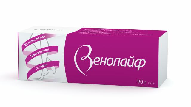 Изображение товара Венолайф гель 90г для венозных заболеваний и травм кожи