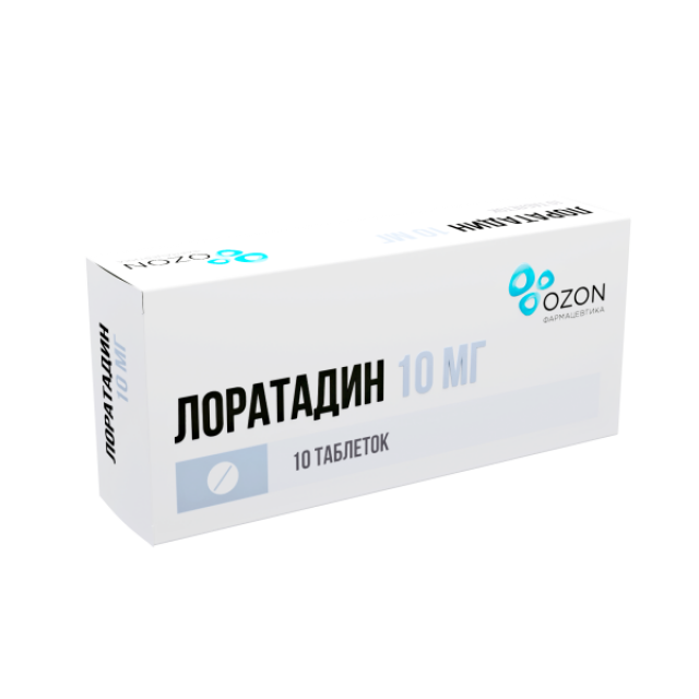 Изображение товара Лоратадин Озон таблетки 10 мг против аллергии 10 шт