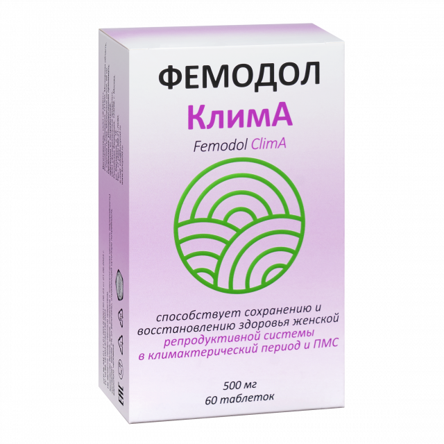 Изображение товара Фемодол КлимА таблетированный комплекс для женщин при климаксе 60 шт