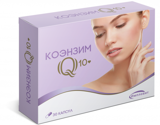 Изображение товара Коэнзим Q10 капсулы 100мг №30 Импловит