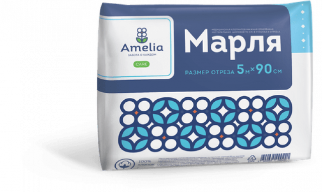 Изображение товара Марля 5м х 90см Амелия