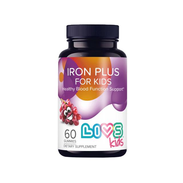 Изображение товара LIVS Железо плюс для детей - витаминные пастилки с железом и витаминами, 60 шт