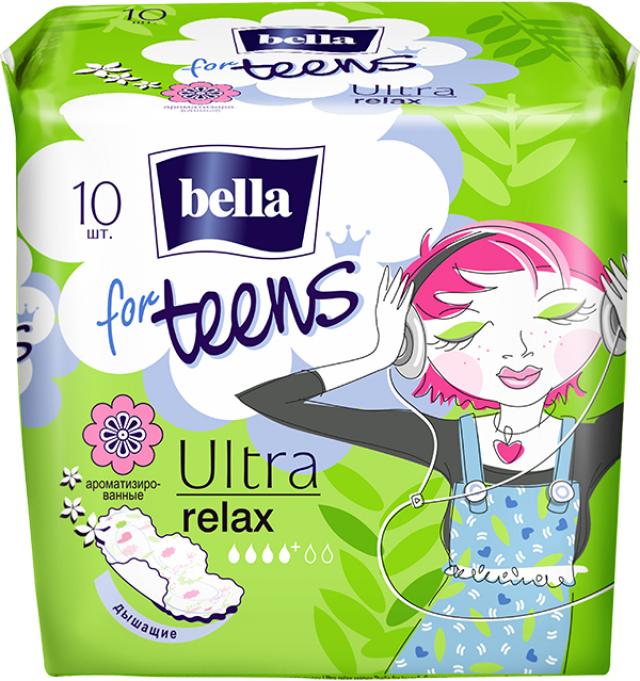 Изображение товара Белла прокладки гигиенические фо тинз ультра релакс №10