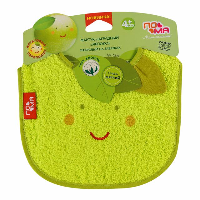 Изображение товара Пома фартук махровый на завязках 4+ (5216)